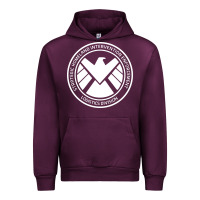 Mauve Wine agents of shield Urban Hoodie - artisFamous
