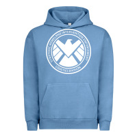 Pigment Pebble Blue agents of shield Urban Hoodie - artisFamous