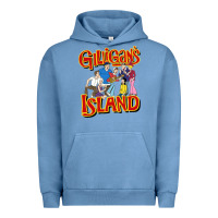 Pigment Pebble Blue gilligan island Urban Hoodie - artisFamous