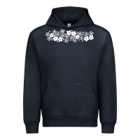 Navy pyrex pattern Urban Hoodie - artisFamous
