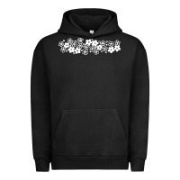 Pigment Black pyrex pattern Urban Hoodie - artisFamous