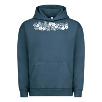 Pigment Midnight Navy pyrex pattern Urban Hoodie - artisFamous