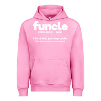 Fuchsia Pink funcle definition Urban Hoodie - artisFamous