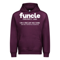 Mauve Wine funcle definition Urban Hoodie - artisFamous