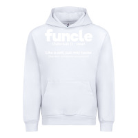 White funcle definition Urban Hoodie - artisFamous