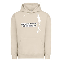 Pigment French Oak charles bukowski Urban Hoodie - artisFamous