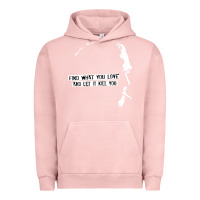 Pigment Salmon charles bukowski Urban Hoodie - artisFamous