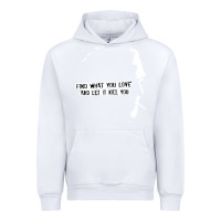 White charles bukowski Urban Hoodie - artisFamous