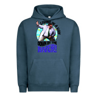 Pigment Midnight Navy chris farley   matt foley nostalgia Urban Hoodie - artisFamous