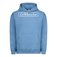 Pigment Pebble Blue comanche piper Urban Hoodie - artisFamous