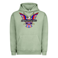 Pigment Oil Green diplomats music Urban Hoodie - artisFamous