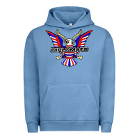 Pigment Pebble Blue diplomats music Urban Hoodie - artisFamous