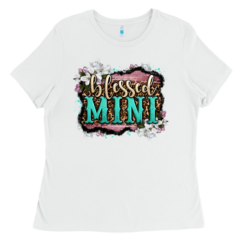 Blessed Mini Ladies Tee by OliviaCreatesArt | Teevron