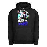 Pigment Black chris farley   matt foley nostalgia Urban Hoodie - artisFamous