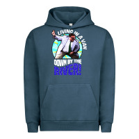 Pigment Midnight Navy chris farley   matt foley nostalgia Urban Hoodie - artisFamous