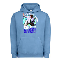 Pigment Pebble Blue chris farley   matt foley nostalgia Urban Hoodie - artisFamous
