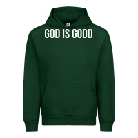 Forest Green god is good Urban Hoodie - artisFamous
