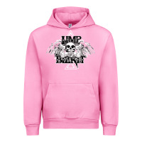 Fuchsia Pink Limp Bizkit Essential Urban Hoodie - artisFamous