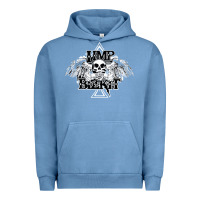Pigment Pebble Blue Limp Bizkit Essential Urban Hoodie - artisFamous