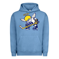 Pigment Pebble Blue fighting saints Urban Hoodie - artisFamous