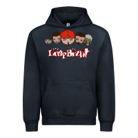 Navy Limp Bizkit Essential Urban Hoodie - artisFamous