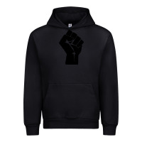 Black fist Urban Hoodie - artisFamous