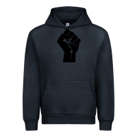 Navy fist Urban Hoodie - artisFamous