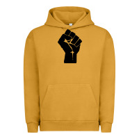 Pigment Peanut Butter fist Urban Hoodie - artisFamous