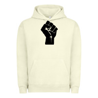 Pigment Pistachio fist Urban Hoodie - artisFamous