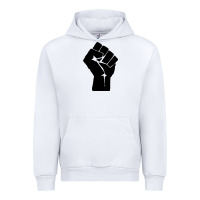 White fist Urban Hoodie - artisFamous