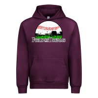 Mauve Wine field of dreams Urban Hoodie - artisFamous