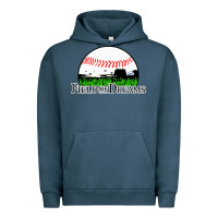 Pigment Midnight Navy field of dreams Urban Hoodie - artisFamous