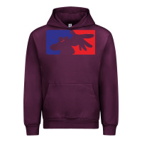 Mauve Wine Limp Bizkit Essential Urban Hoodie - artisFamous