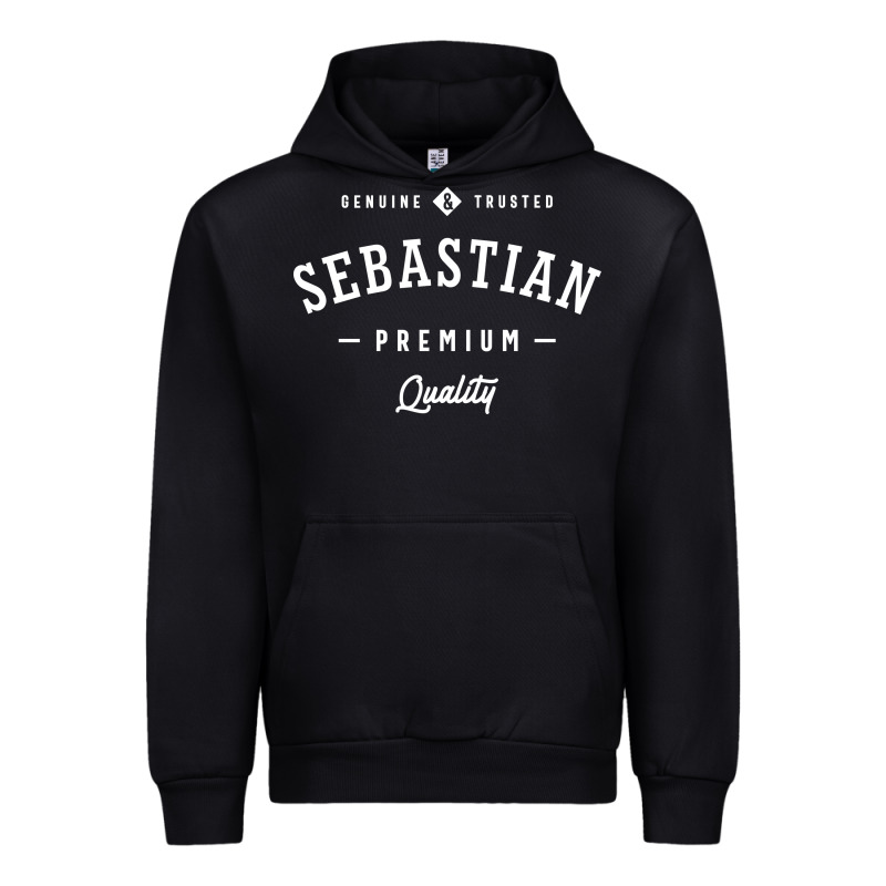 Sebastian Personalized Name Mens Birthday Urban Hoodie by artisFamous | Teevron
