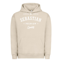 Pigment French Oak Sebastian Personalized Name Mens Birthday Urban Hoodie - artisFamous