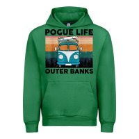 Emerald pogue life outer banks retro vintage Urban Hoodie - artisFamous