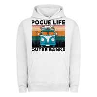 Pigment Lunar Rock pogue life outer banks retro vintage Urban Hoodie - artisFamous