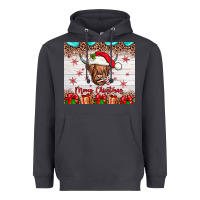 Smoke merry christmas cow Heavyweight Hoodie - JahusDesignShop