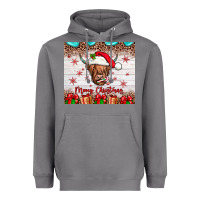 Storm merry christmas cow Heavyweight Hoodie - JahusDesignShop