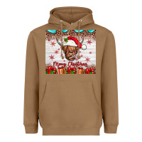 Toasted Coconut merry christmas cow Heavyweight Hoodie - JahusDesignShop