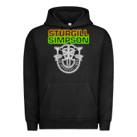 Pigment Black Sturgill Simpson De Oppresso Liber Urban Hoodie - artisFamous