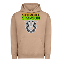 Pigment Burro Sturgill Simpson De Oppresso Liber Urban Hoodie - artisFamous