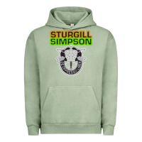 Pigment Oil Green Sturgill Simpson De Oppresso Liber Urban Hoodie - artisFamous