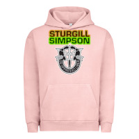 Pigment Salmon Sturgill Simpson De Oppresso Liber Urban Hoodie - artisFamous