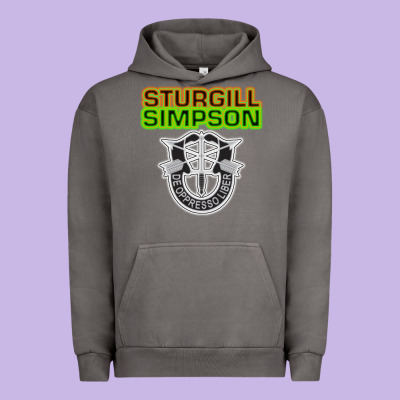 Sturgill Simpson De Oppresso Liber Urban Hoodie Designed By Artisfamous