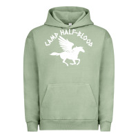 Pigment Oil Green camp half blood Urban Hoodie - artisFamous