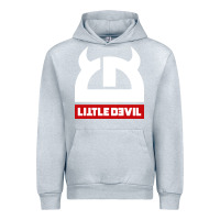 Heather Grey little devil Urban Hoodie - artisFamous