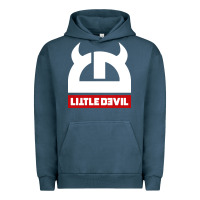 Pigment Midnight Navy little devil Urban Hoodie - artisFamous