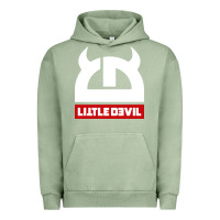 Pigment Oil Green little devil Urban Hoodie - artisFamous