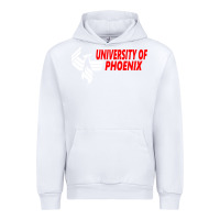 White university of phoenix Urban Hoodie - artisFamous